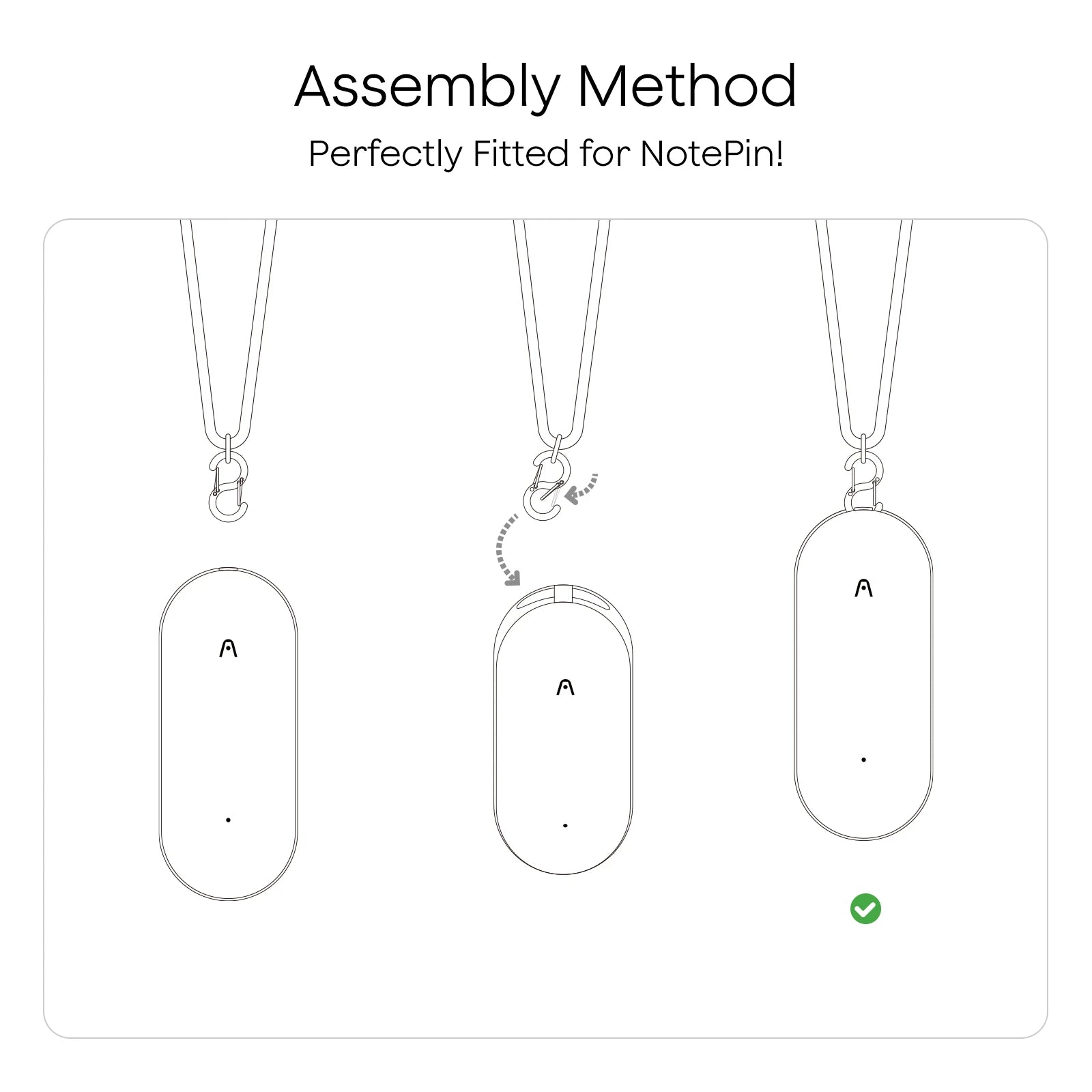 Plaud NotePin Lanyard