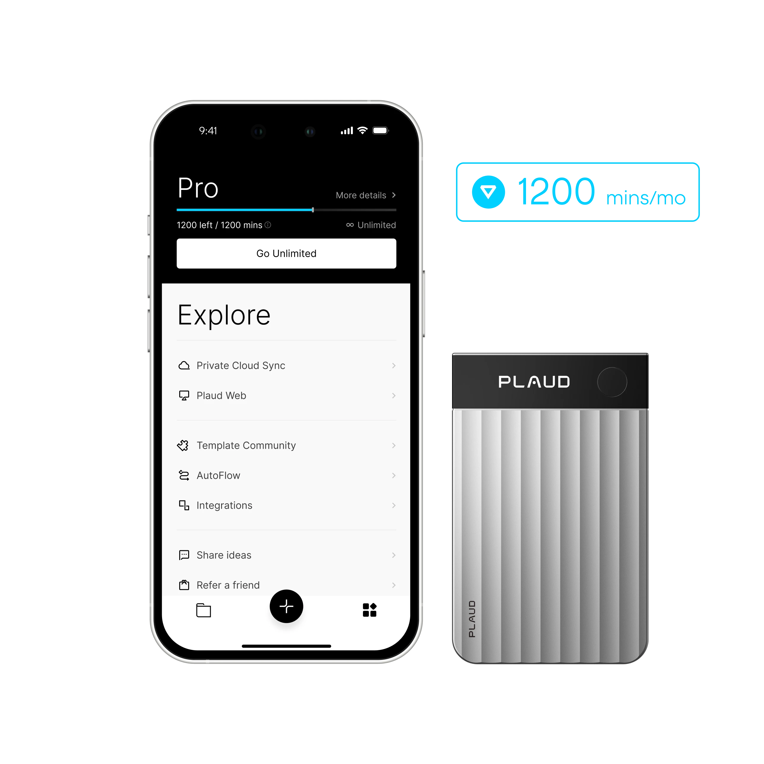 Plan Pro Anual Plaud Note Pro y AI