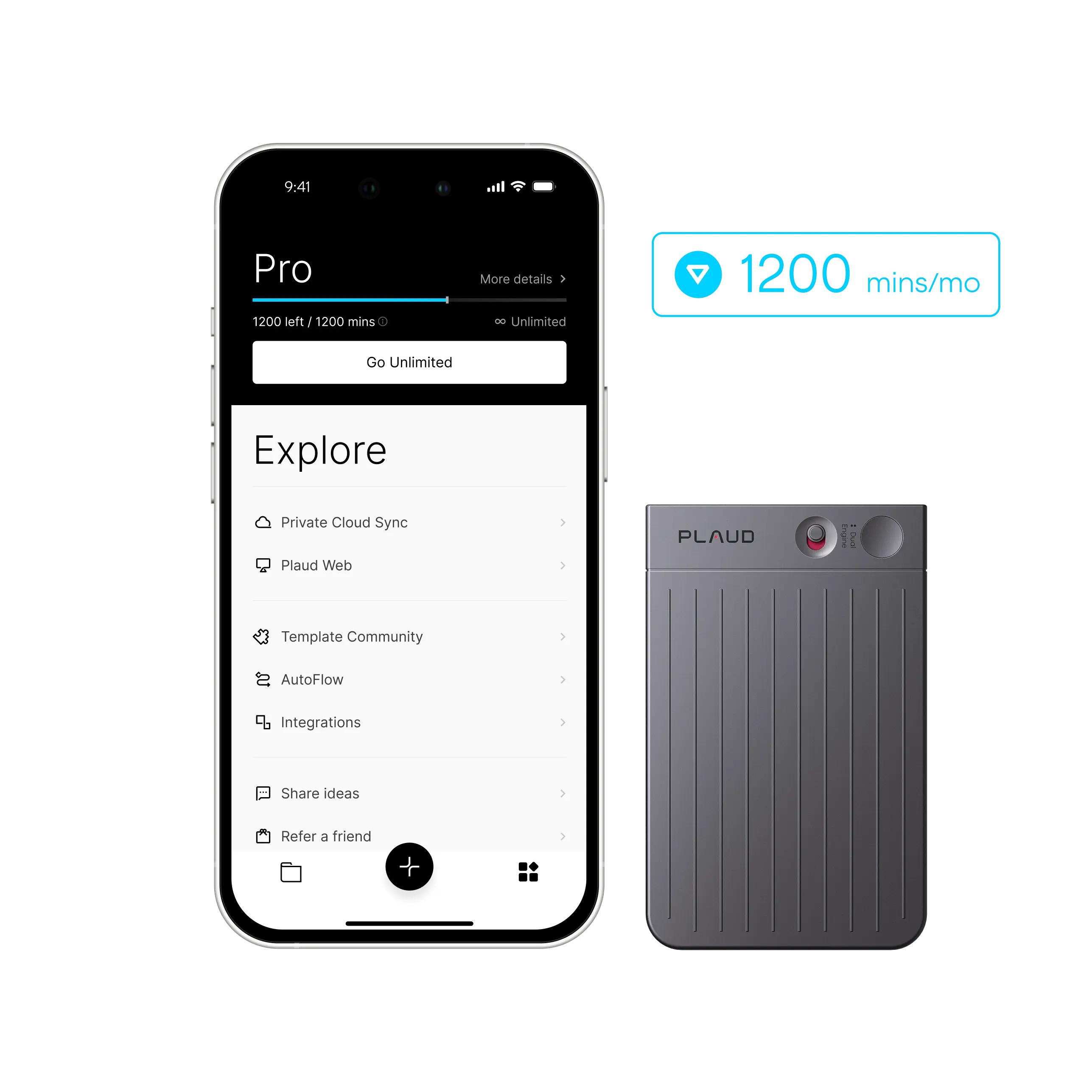 Plan Pro Anual de Plaud Note & AI