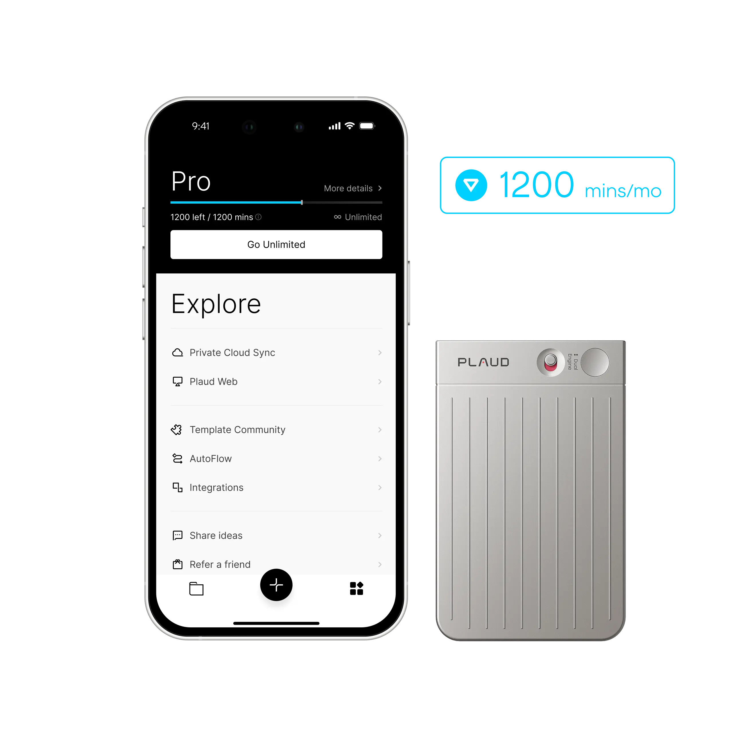 Plan Pro Anual de Plaud Note & AI