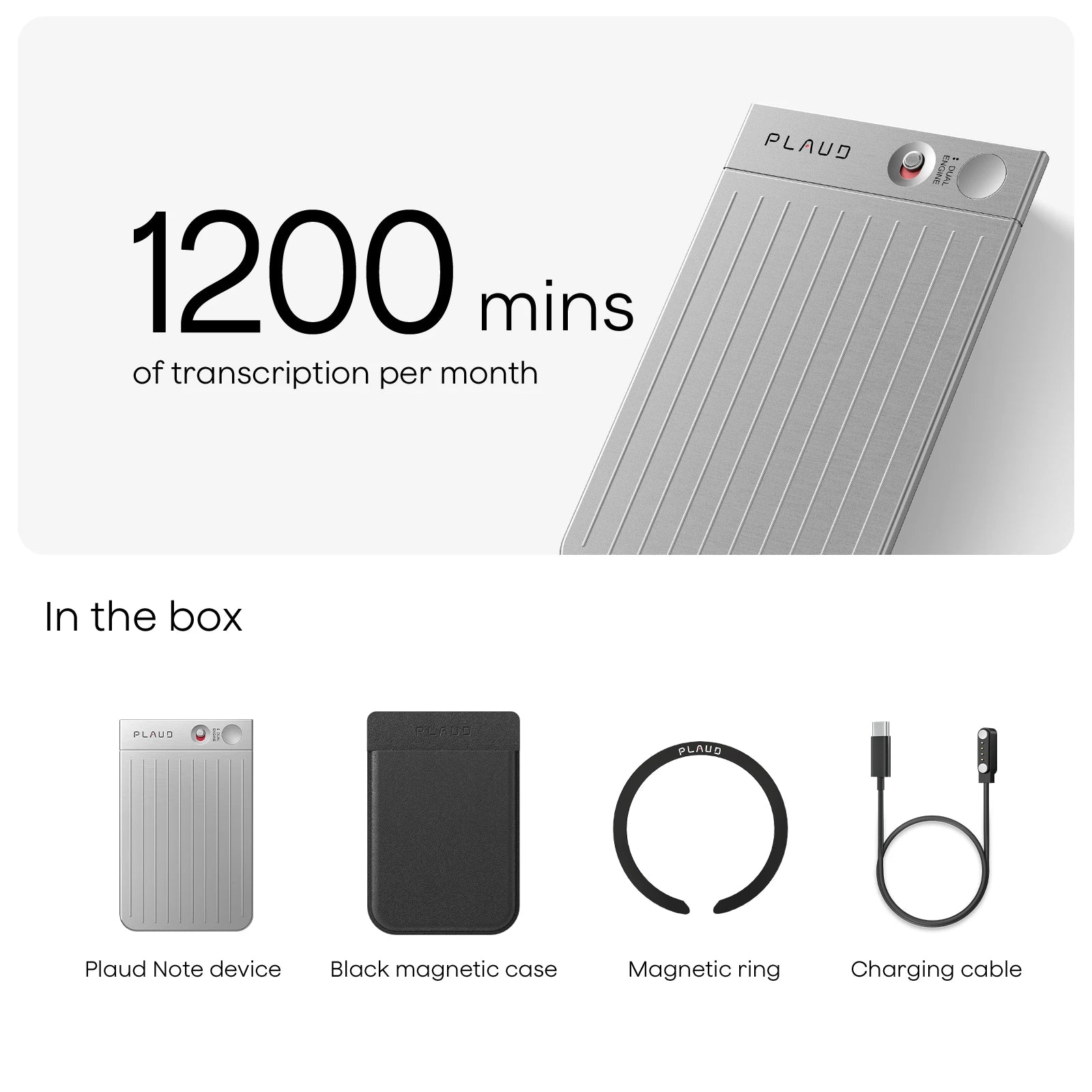 Plaud Note & AI Annual Pro Plan