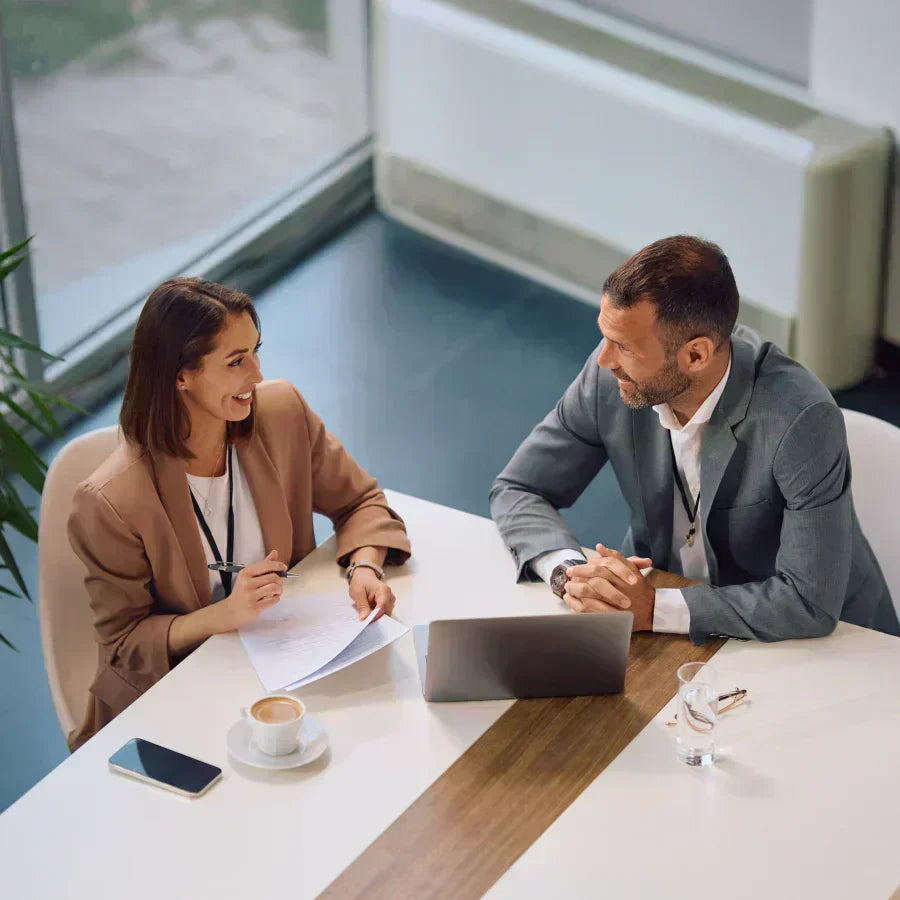 one-on-one meeting between manager and employee