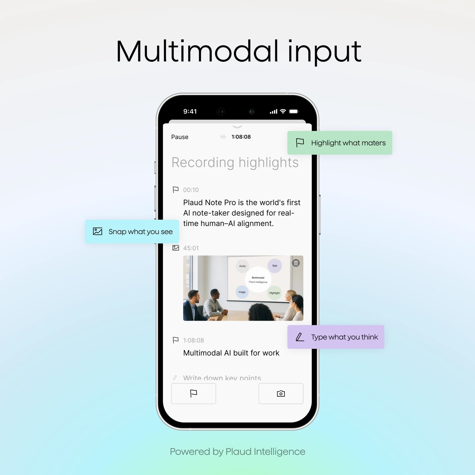 Plaud NotePin S & AI Annual Pro Plan