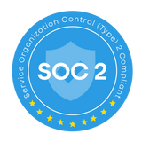 SOC 2 Type 2 Compliant certification badge.