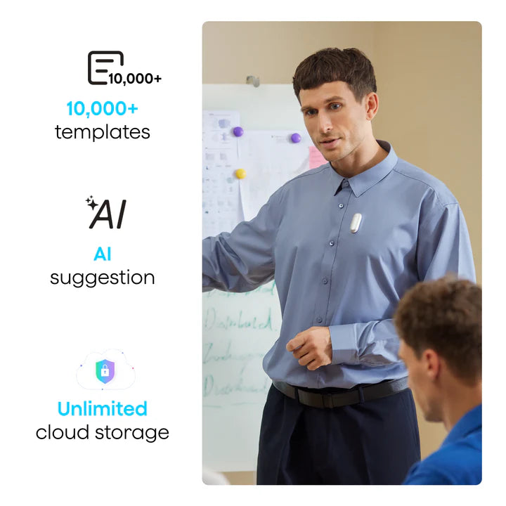 Plaud NotePin | AI note taker for all professionals