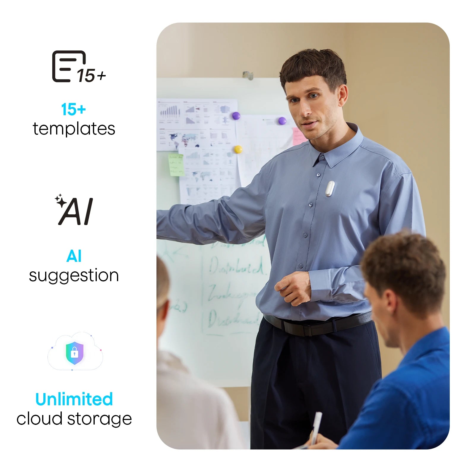 Plaud NotePin | AI note taker for all professionals
