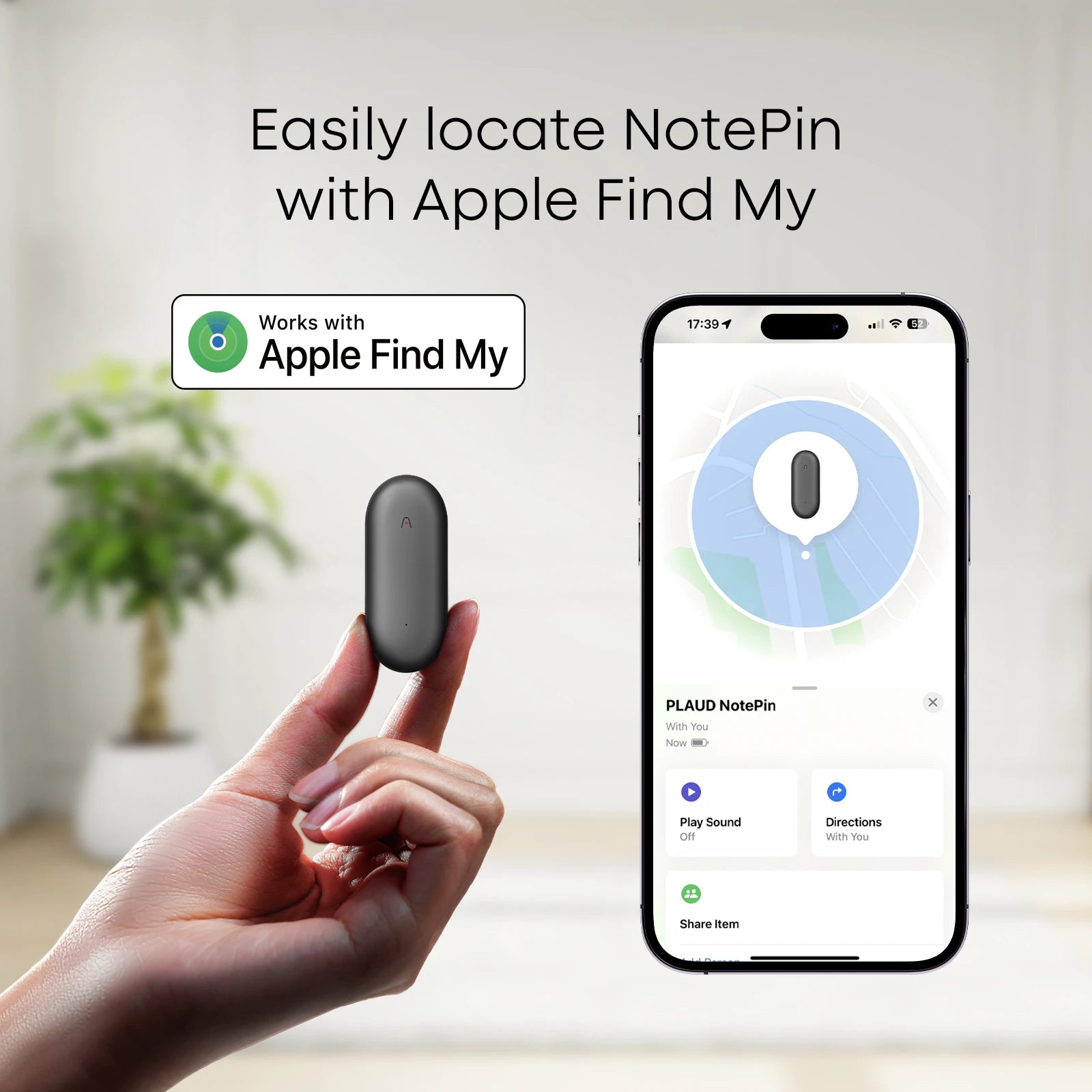 Plaud NotePin & AI Annual Pro Plan