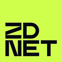 Black ZDNET logo on a lime green background.